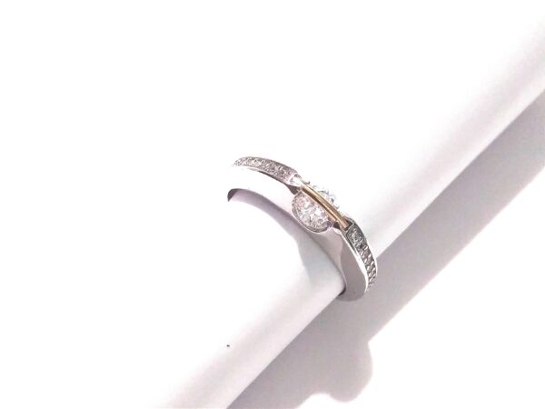 ANILLO DE PLATA DE LEY Y ORO - Imagen 2