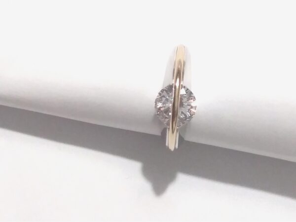 ANILLO PLATA  DE LEY Y ORO - Imagen 2