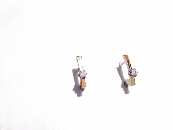 PENDIENTES DE PLATA DE LEY Y ORO