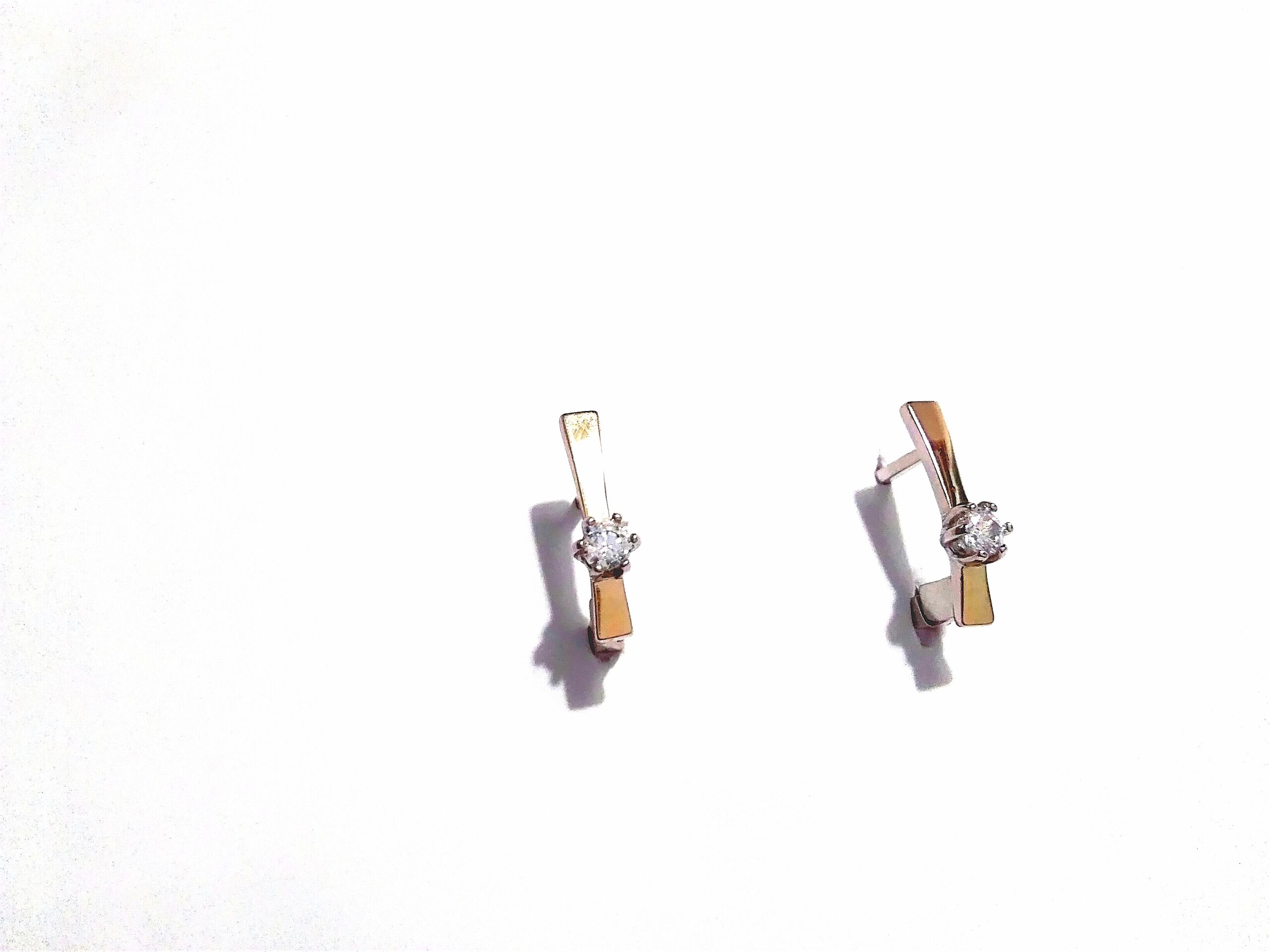 PENDIENTES DE PLATA DE LEY Y ORO