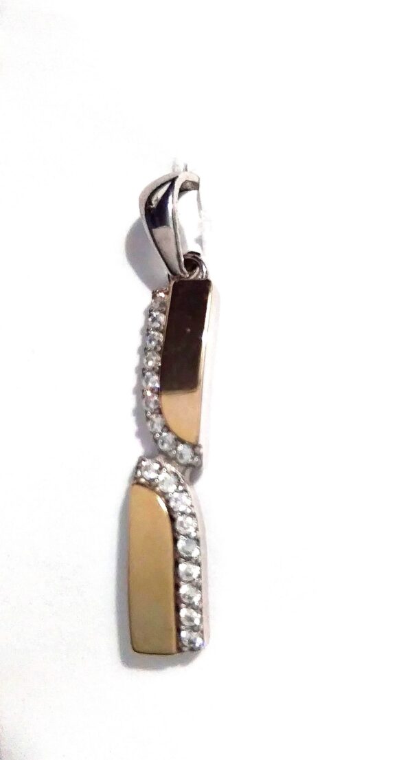 ANILLO DE PLATA Y ORO - Imagen 3