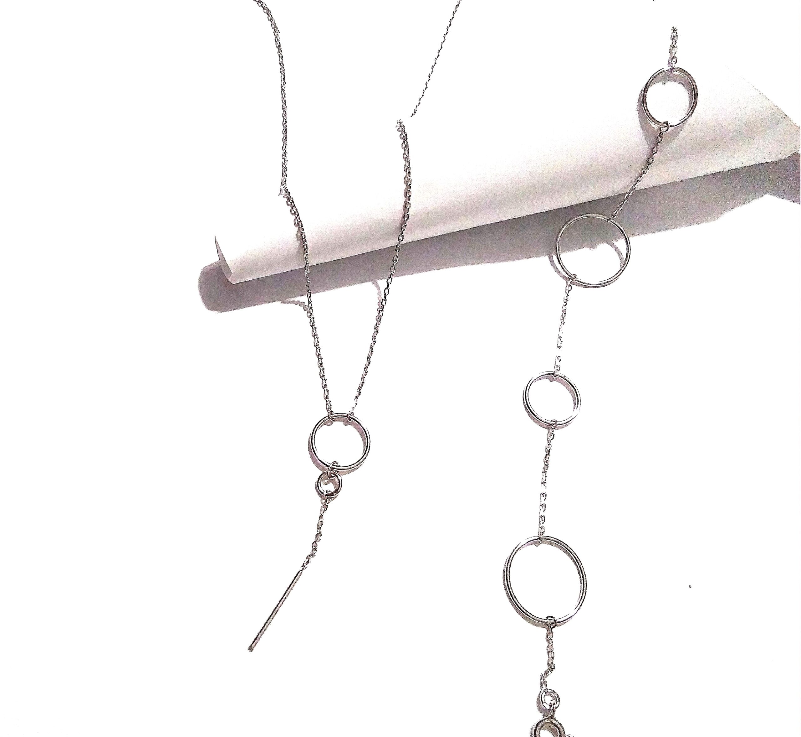 PULSERA PLATA CON CIRCULOS - Imagen 2