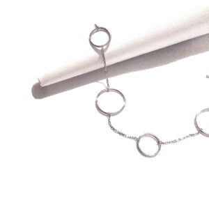 PULSERA PLATA CON CIRCULOS