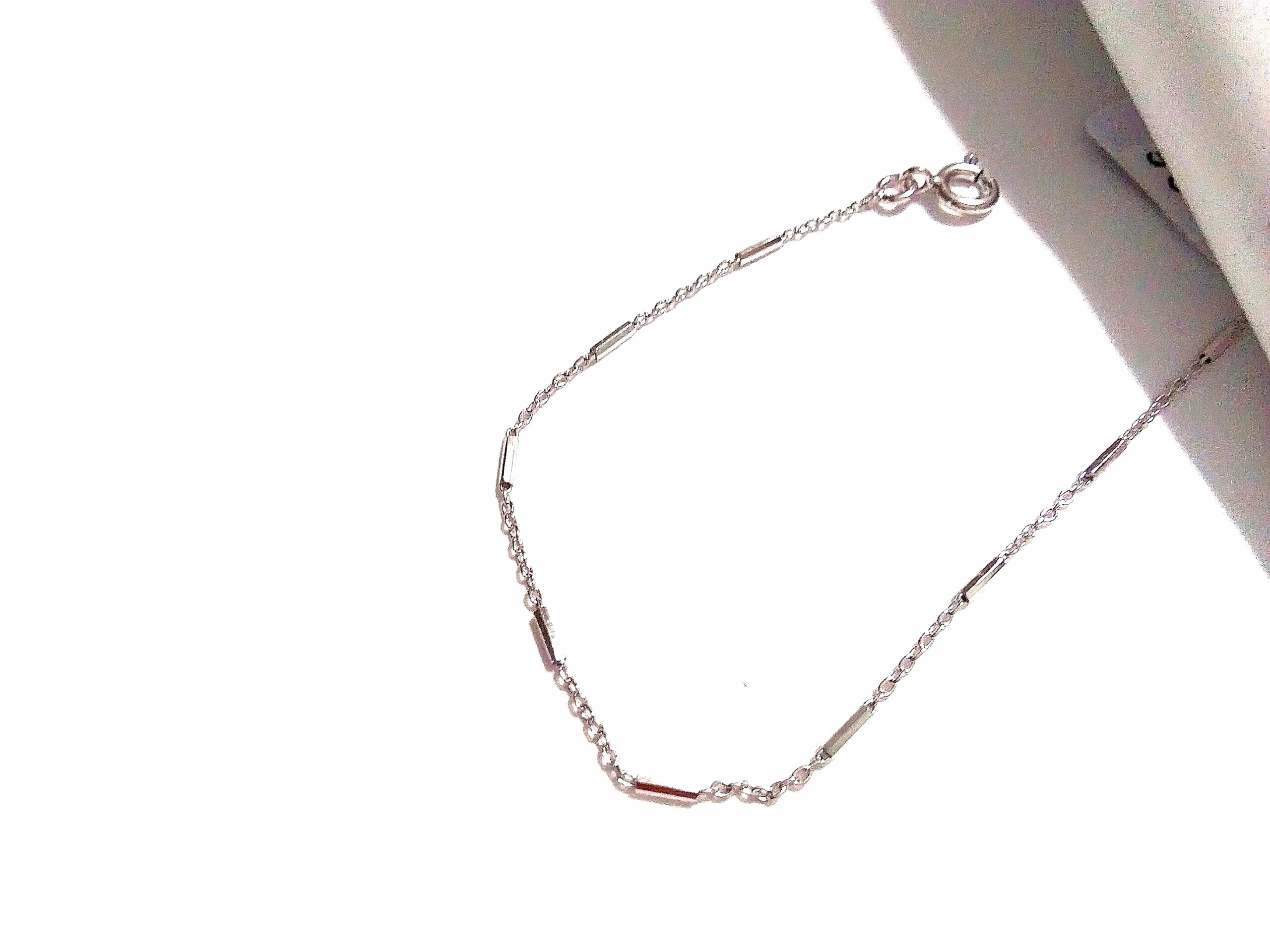 GARGANTILLA PLATA CON BARRITAS PLATA - Imagen 3