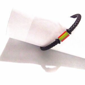 PULSERA CUERO Y ACERO